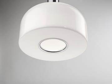 Suspension Bellhop Glass S1 - Bright aluminum - Flos