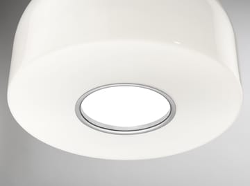 Suspension Bellhop Glass S2 - Bright aluminum - Flos