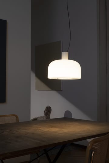 Suspension Bellhop Glass S2 - Bright aluminum - Flos