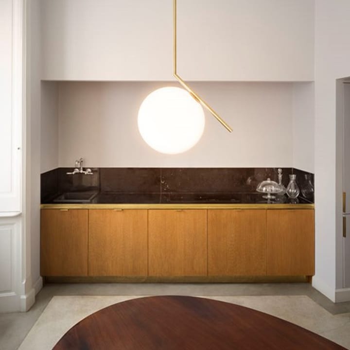 Suspension IC lights S1, Chrome-opale Flos