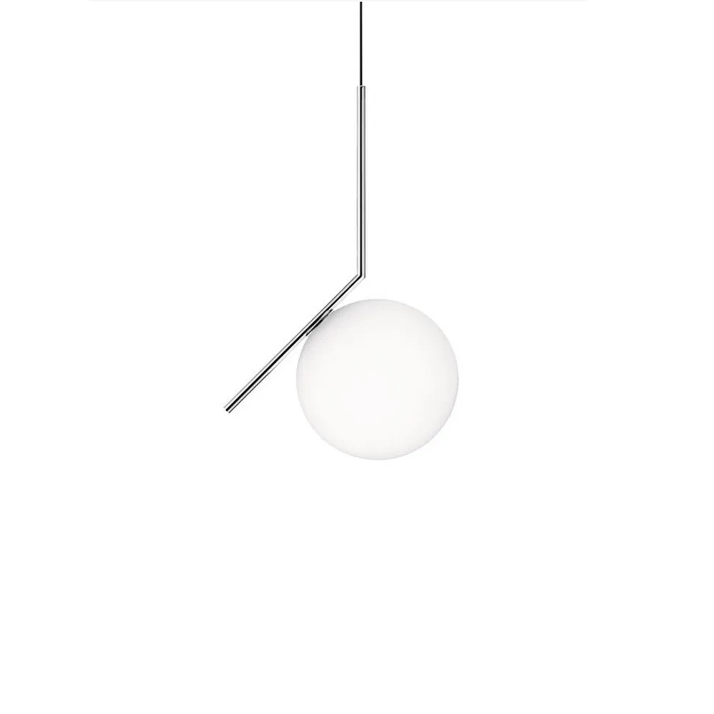 Suspension IC lights S1, Chrome-opale Flos