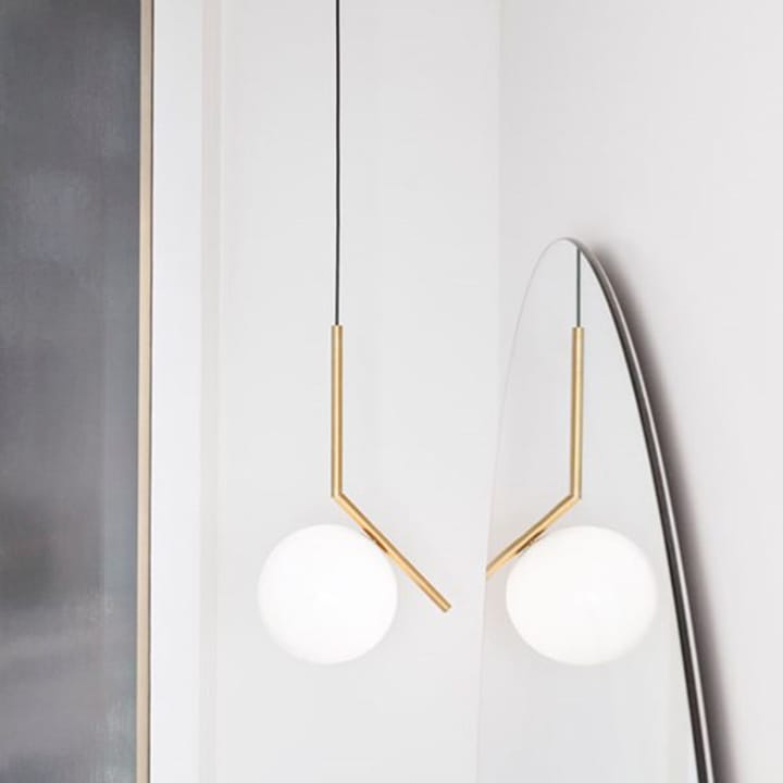 Suspension IC lights S2, Chrome-opale Flos