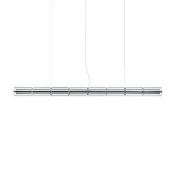 Suspension Luce Cilindrica S1 165,6 cm - Glass - Flos