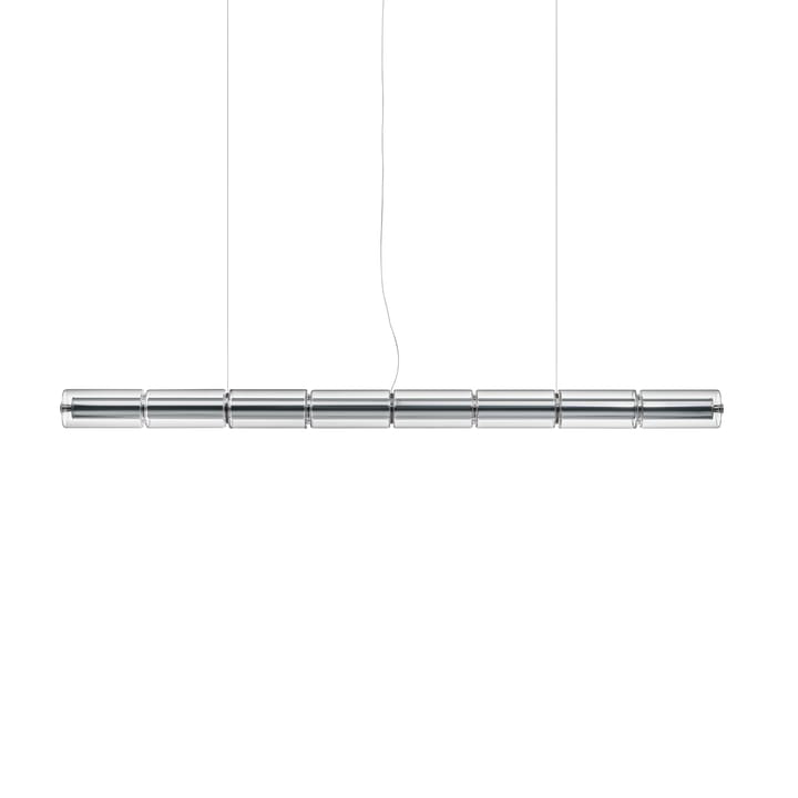 Suspension Luce Cilindrica S1 165,6 cm - Glass - Flos
