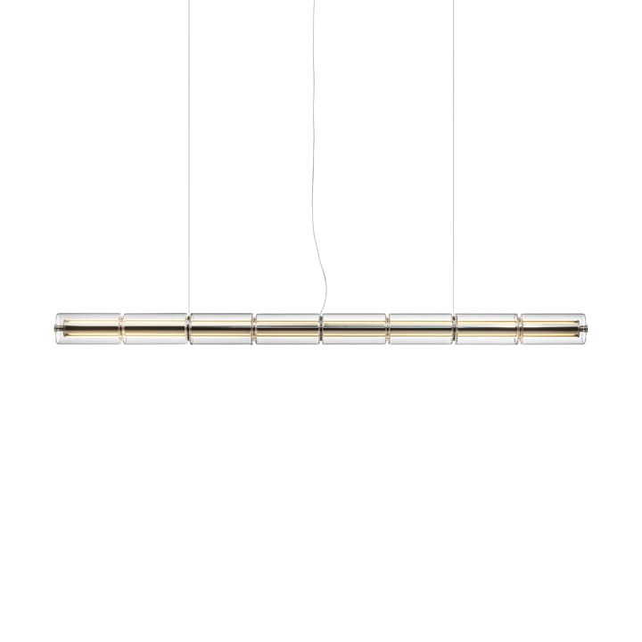 Suspension Luce Cilindrica S1 165,6 cm, Glass Flos
