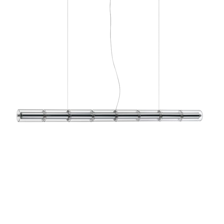 Suspension Luce Cilindrica S1 165,6 cm, Glass Flos