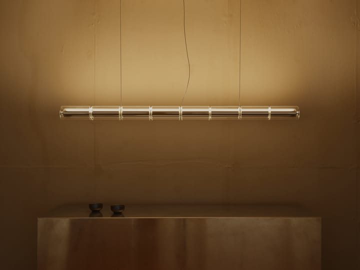 Suspension Luce Cilindrica S1 165,6 cm, Glass Flos