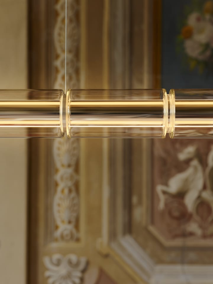 Suspension Luce Cilindrica S2 207,2 cm, Glass Flos