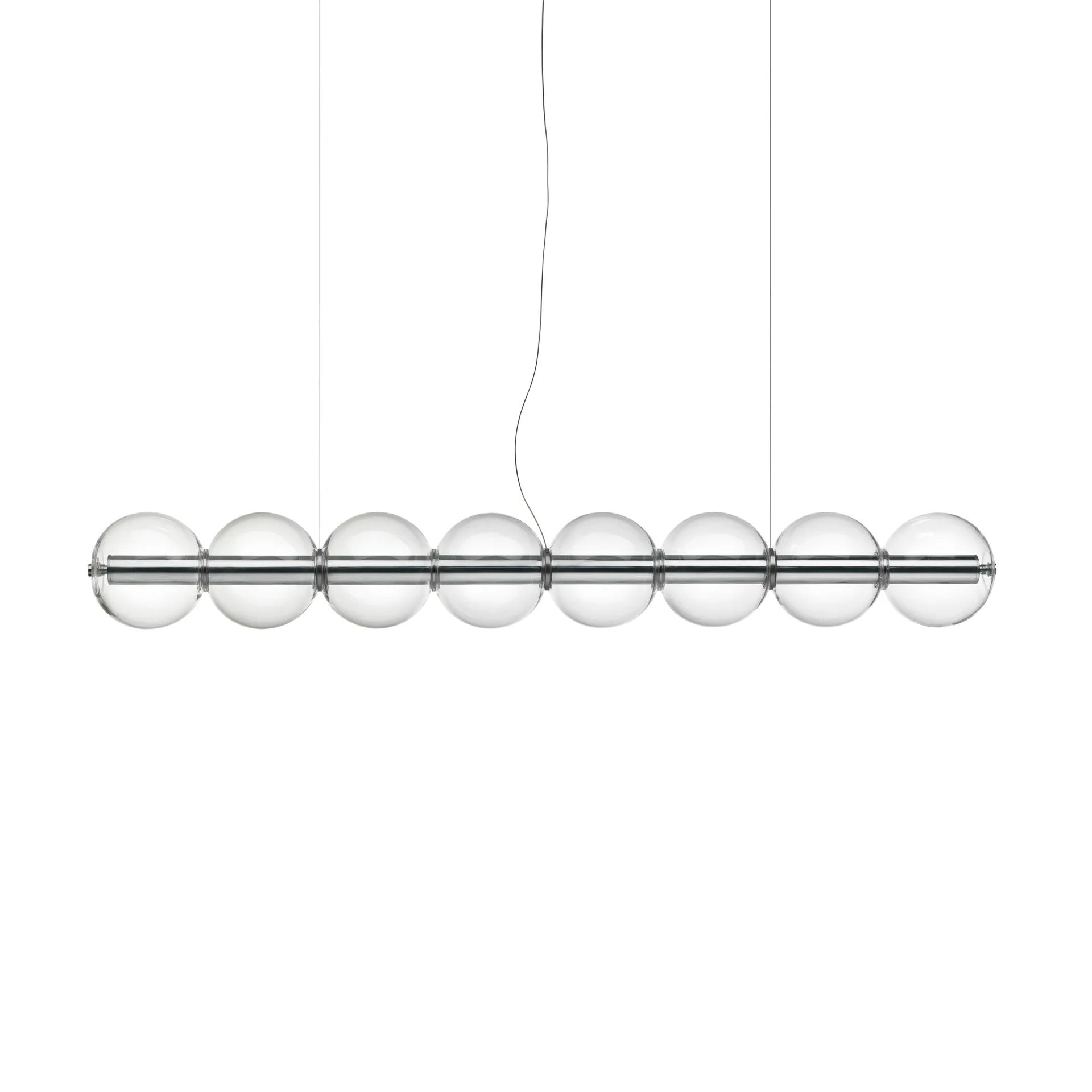 Suspension Luce Sferica S1 165,6 cm, Glass Flos