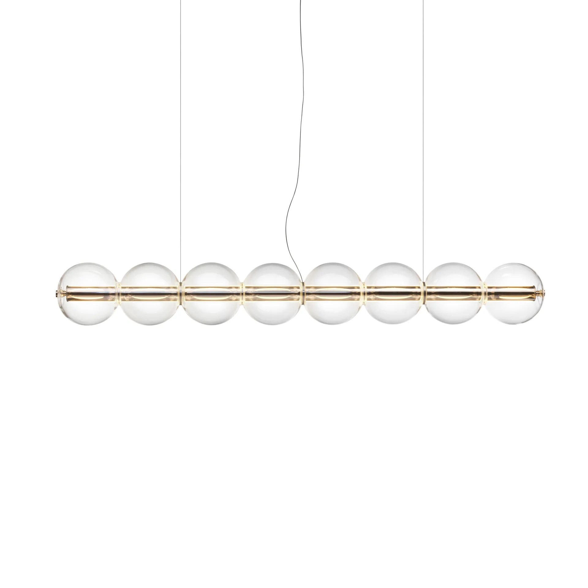 Suspension Luce Sferica S1 165,6 cm, Glass Flos