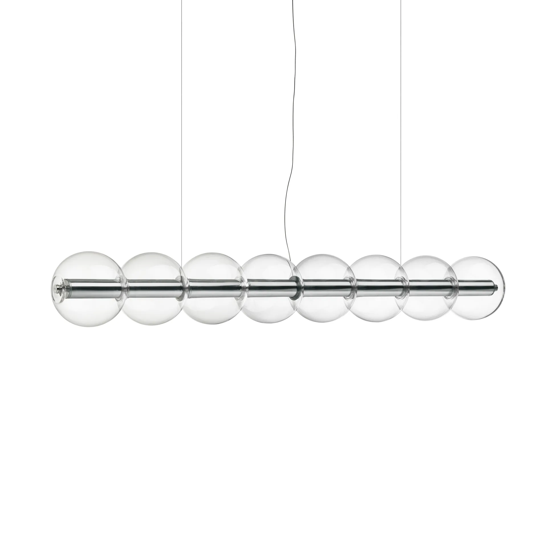 Suspension Luce Sferica S1 165,6 cm, Glass Flos