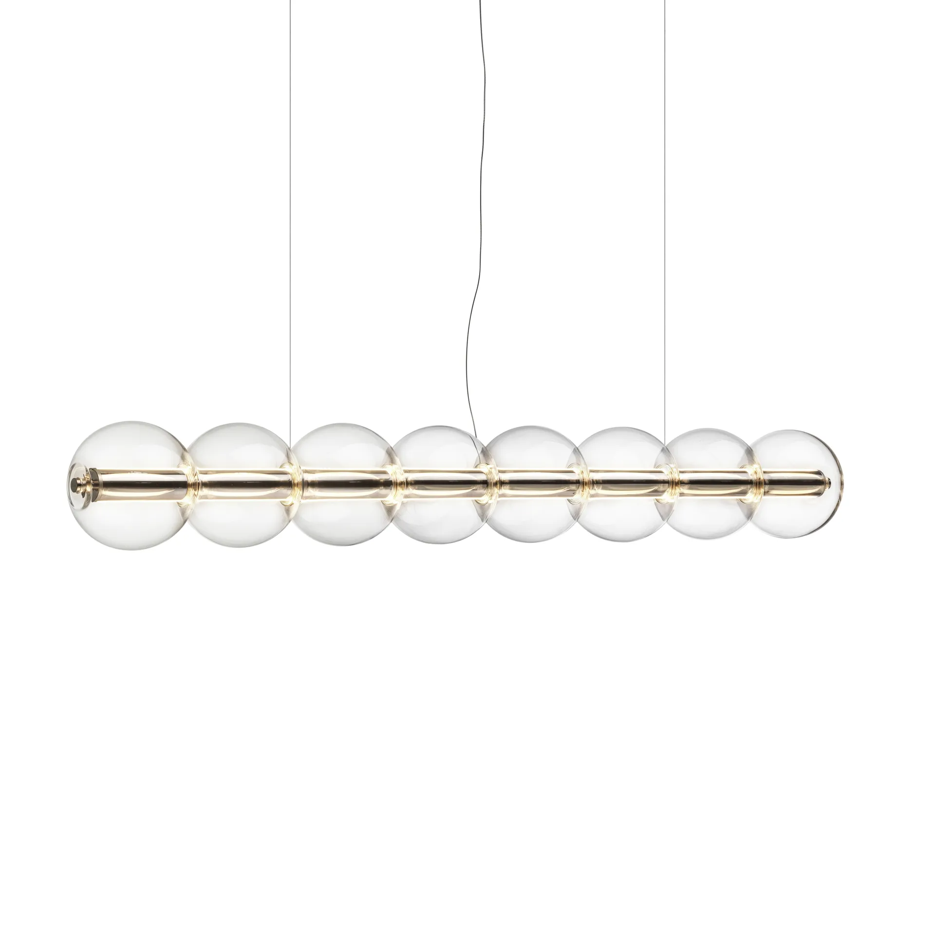 Suspension Luce Sferica S1 165,6 cm, Glass Flos