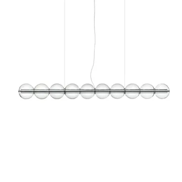 Suspension Luce Sferica S2 207,2 cm - Glass - Flos