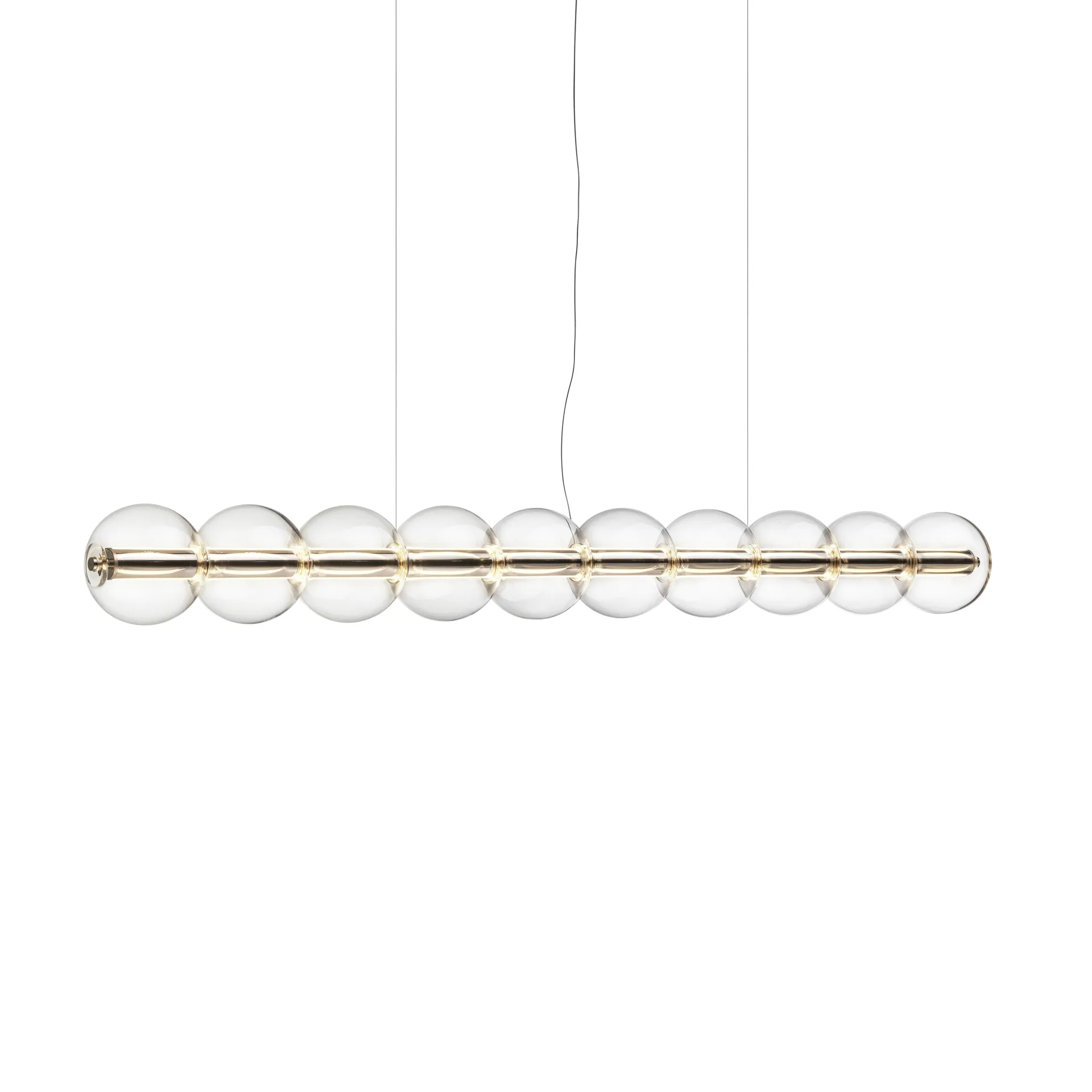 Suspension Luce Sferica S2 207,2 cm, Glass Flos