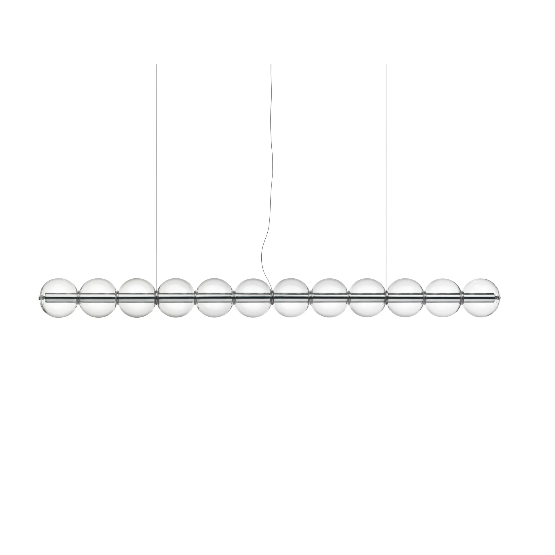 Suspension Luce Sferica S3 248,8 cm, Glass Flos