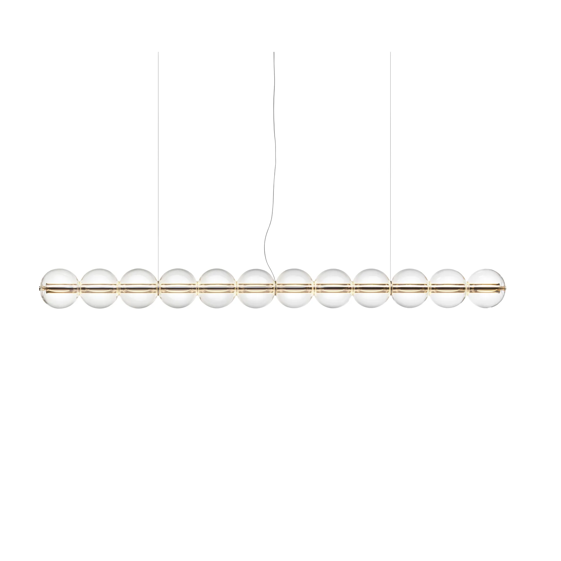 Suspension Luce Sferica S3 248,8 cm, Glass Flos