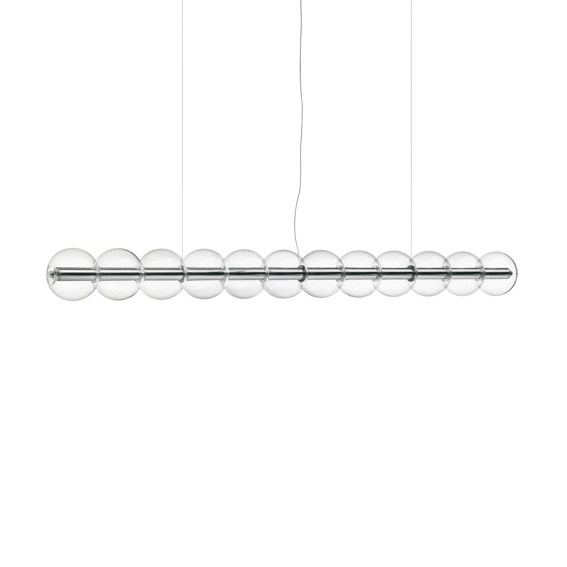Suspension Luce Sferica S3 248,8 cm, Glass Flos