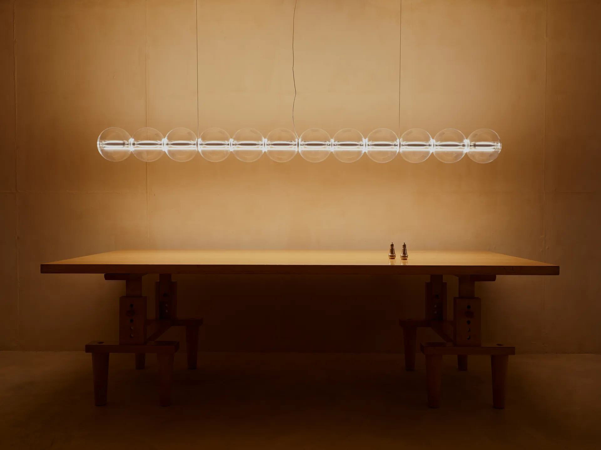 Suspension Luce Sferica S3 248,8 cm, Glass Flos