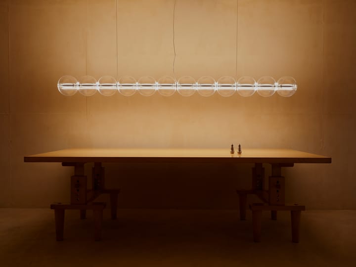 Suspension Luce Sferica S3 248,8 cm, Glass Flos