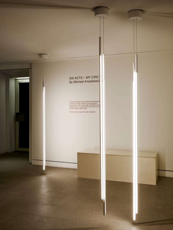 Suspension My Lines, Matte white Flos