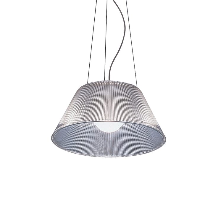 Suspension Romeo Moon S2 - Blanc-verre - Flos
