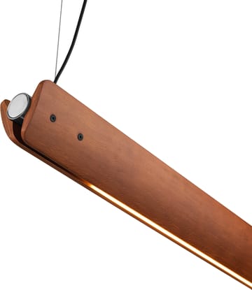 Suspension Seki-han 212,5 cm - Heat treatened ash-black metal - Flos