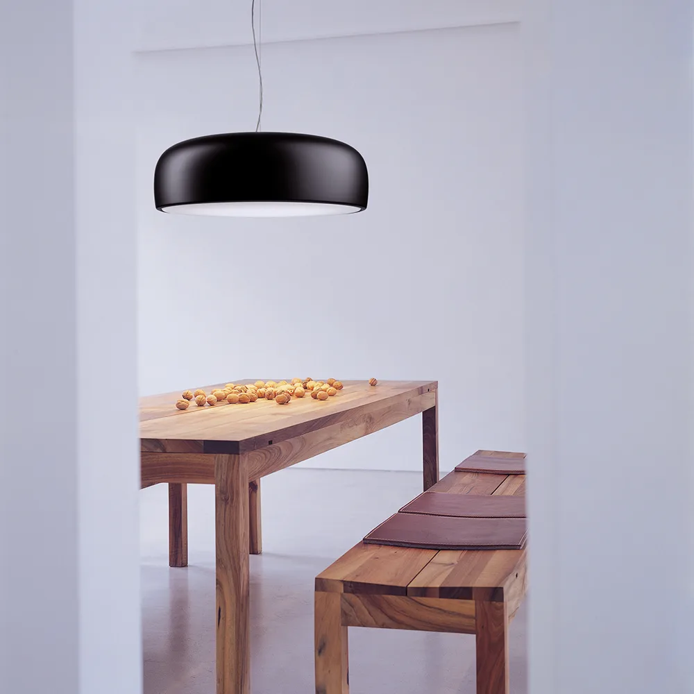 Suspension Smithfield S, Noir mat Flos