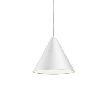 Suspension String Light Cone - Blanc, câble 12 m - Flos