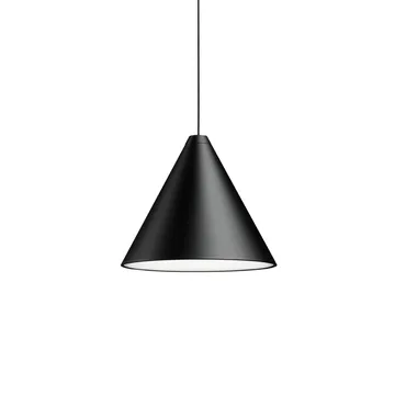 Suspension String Light Cone - Noir, câble 22 m - Flos