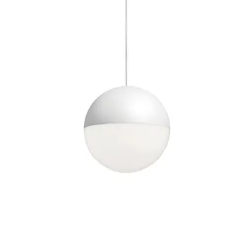 Suspension String Light Sphere - Blanc, câble 22 m - Flos