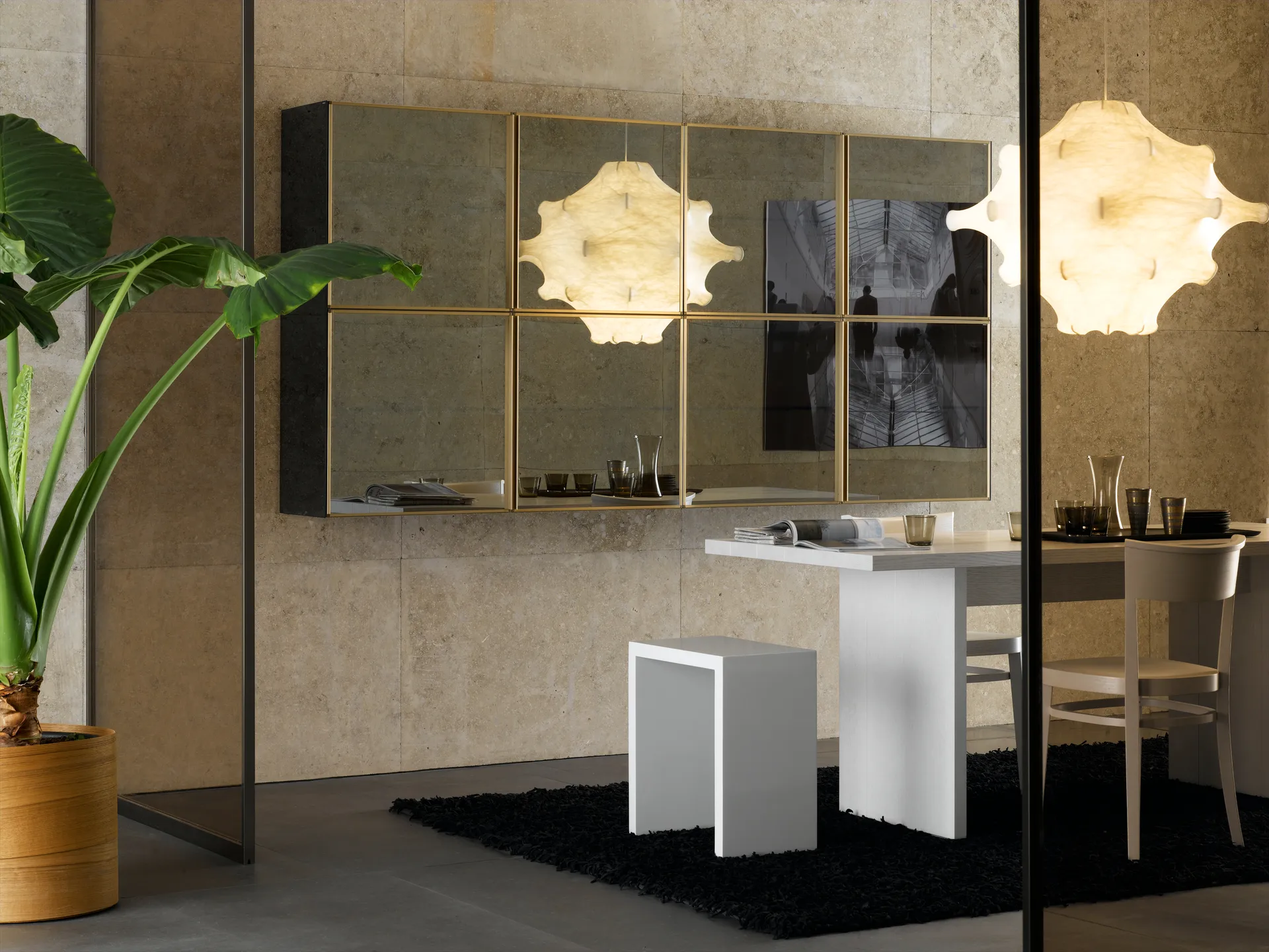 Suspension Taraxacum 2, Blanc Flos