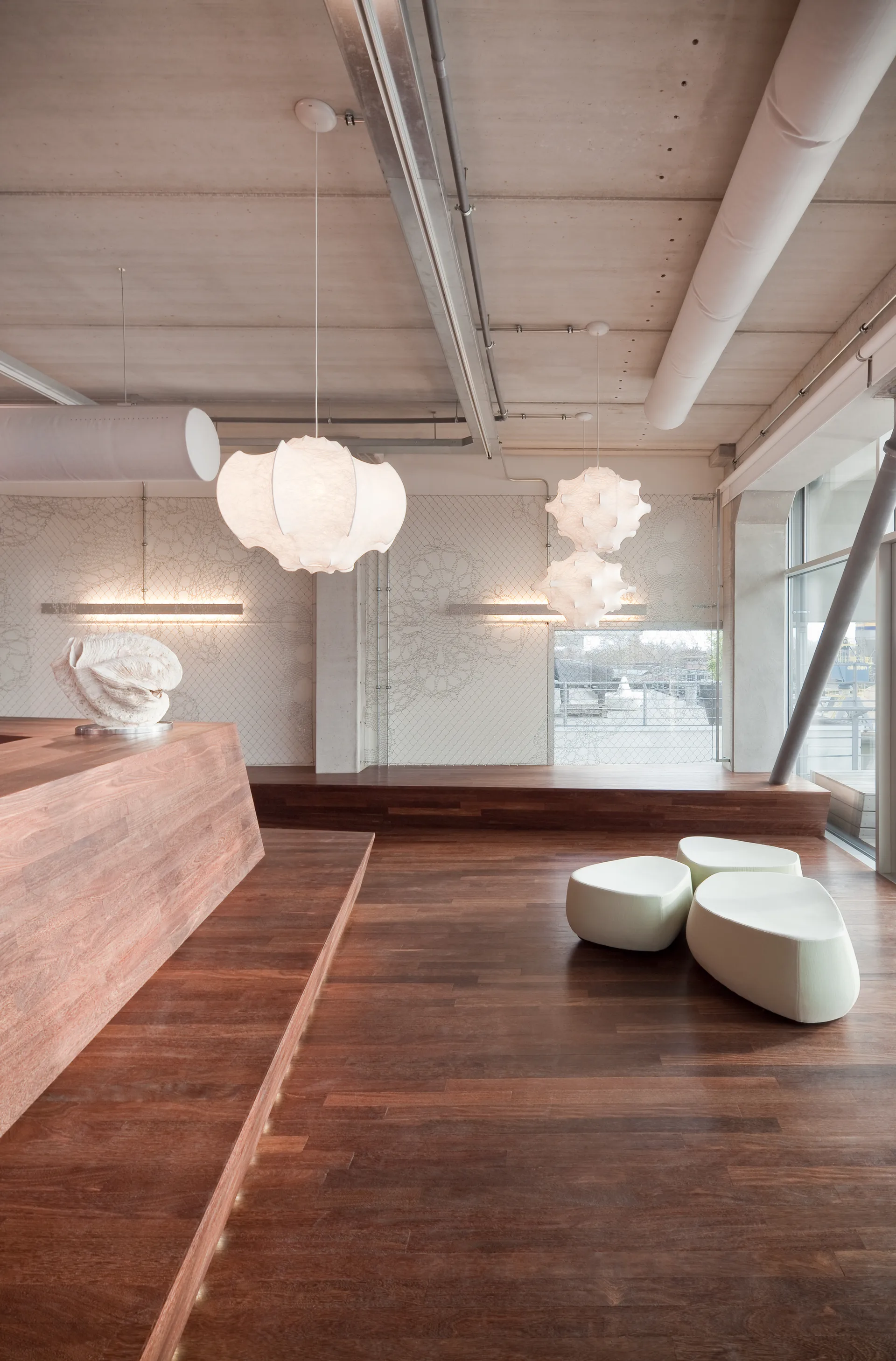 Suspension Viscontea, Blanc Flos