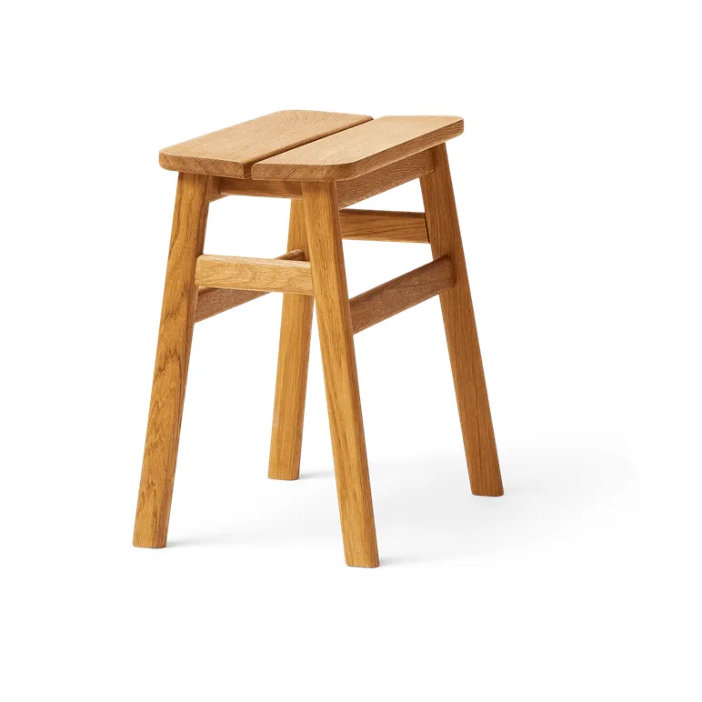Angle Standard tabouret rond 45 cm, Chêne, Ø32x46 cm Form & Refine