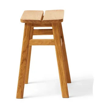 Angle Standard tabouret rond 45 cm - Chêne, Ø32x46 cm - Form & Refine