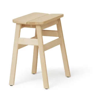 Angle Standard tabouret rond 45 cm - Hêtre, Ø32x46 cm - Form & Refine