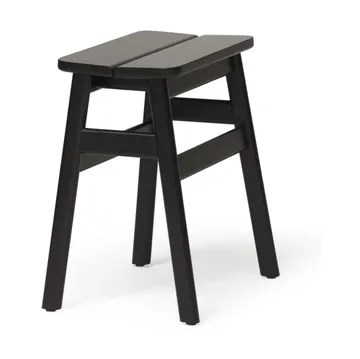 Angle Standard tabouret rond 45 cm - Noir, Ø32x46 cm - Form & Refine