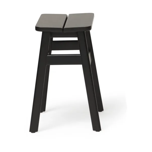 Angle Standard tabouret rond 45 cm, Noir, Ø32x46 cm Form & Refine