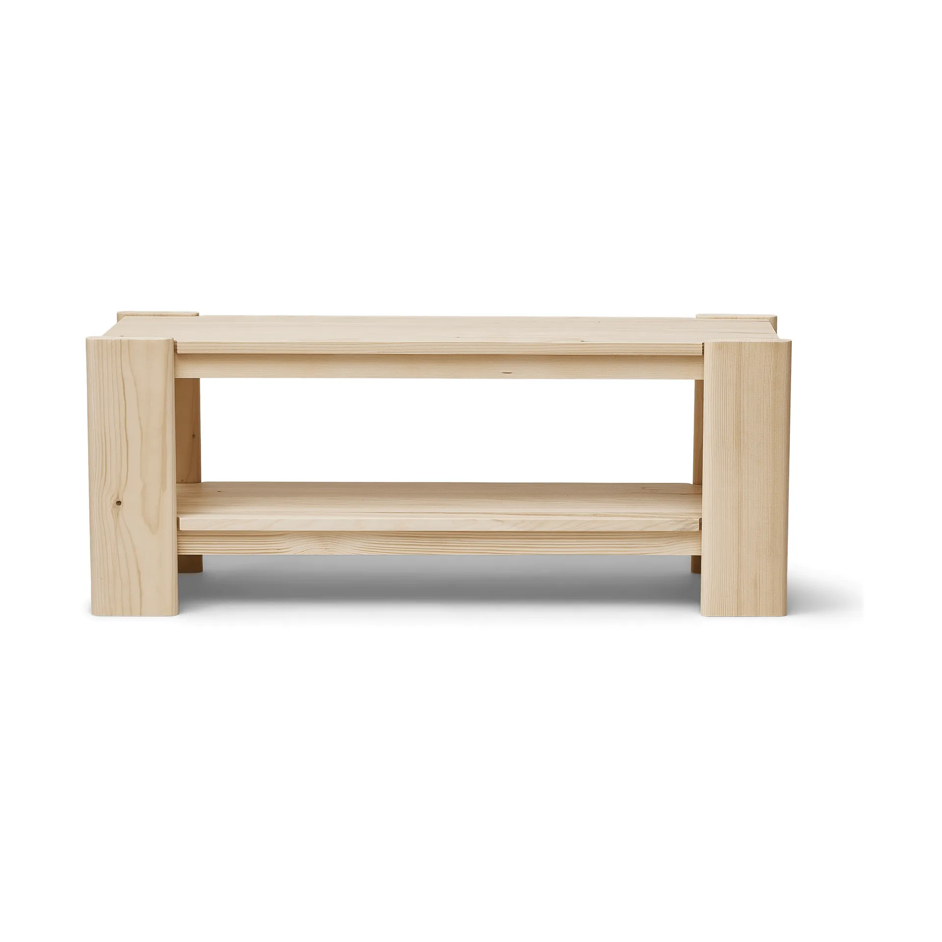 Banc Beam 112 cm, Bois de pin Form & Refine
