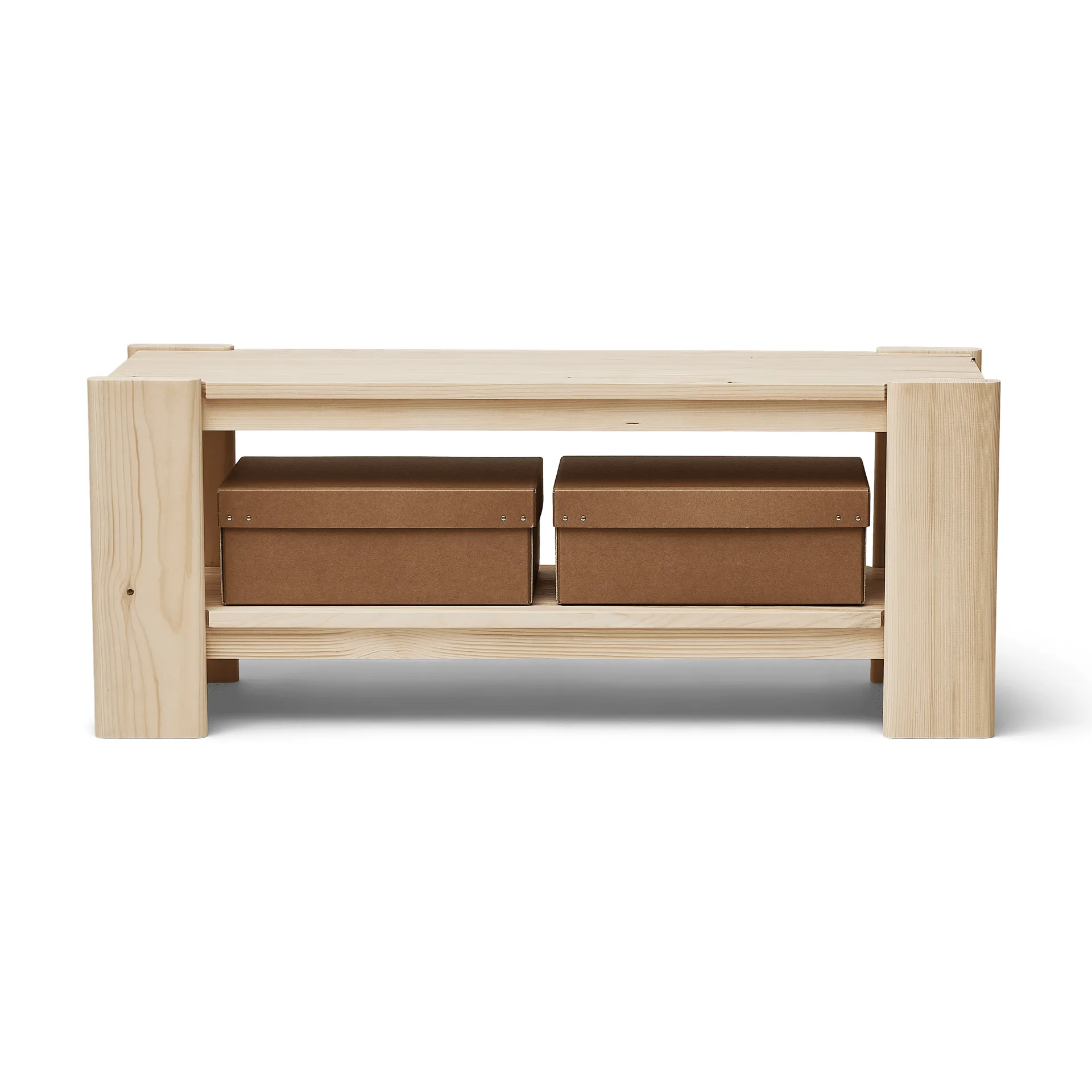 Banc Beam 112 cm, Bois de pin Form & Refine