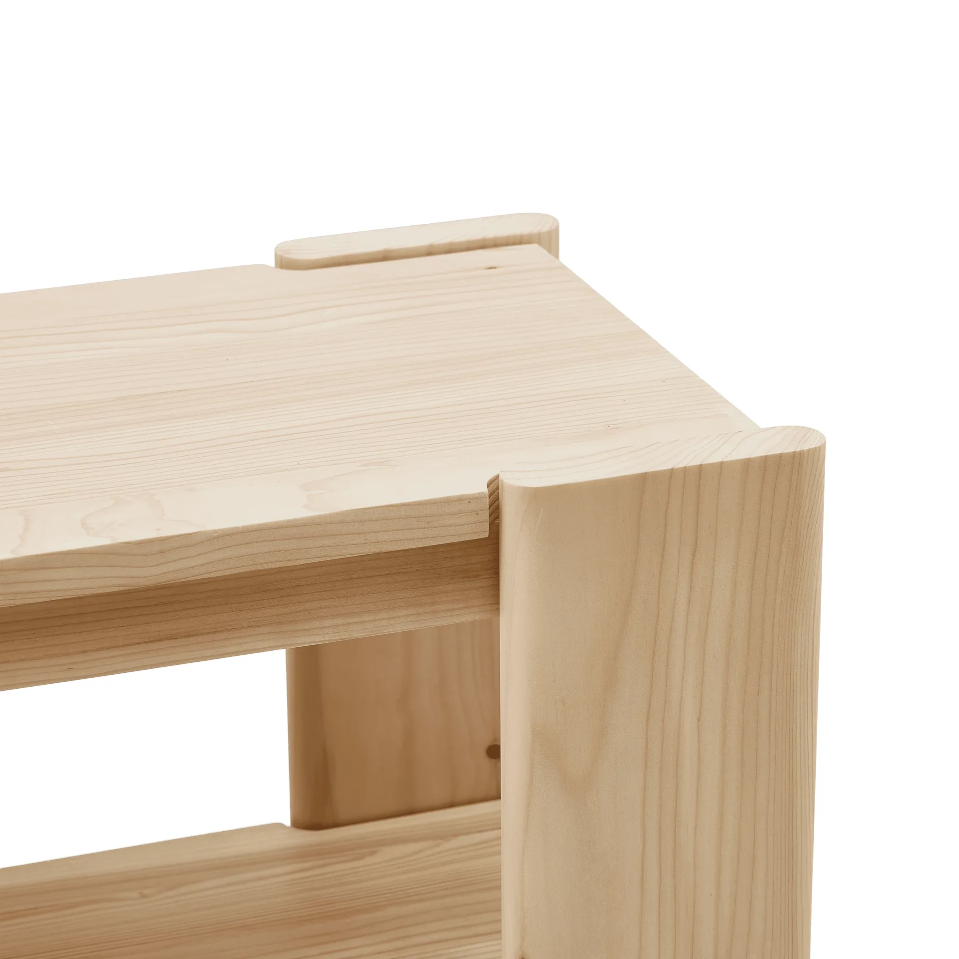 Banc Beam 112 cm, Bois de pin Form & Refine