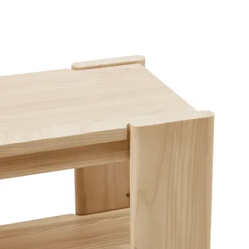 Banc Beam - Bois de pin, 112 cm - Form & Refine