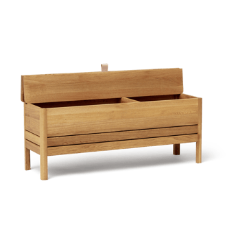 Banc de rangement A Line 111 cm - Chêne - Form & Refine