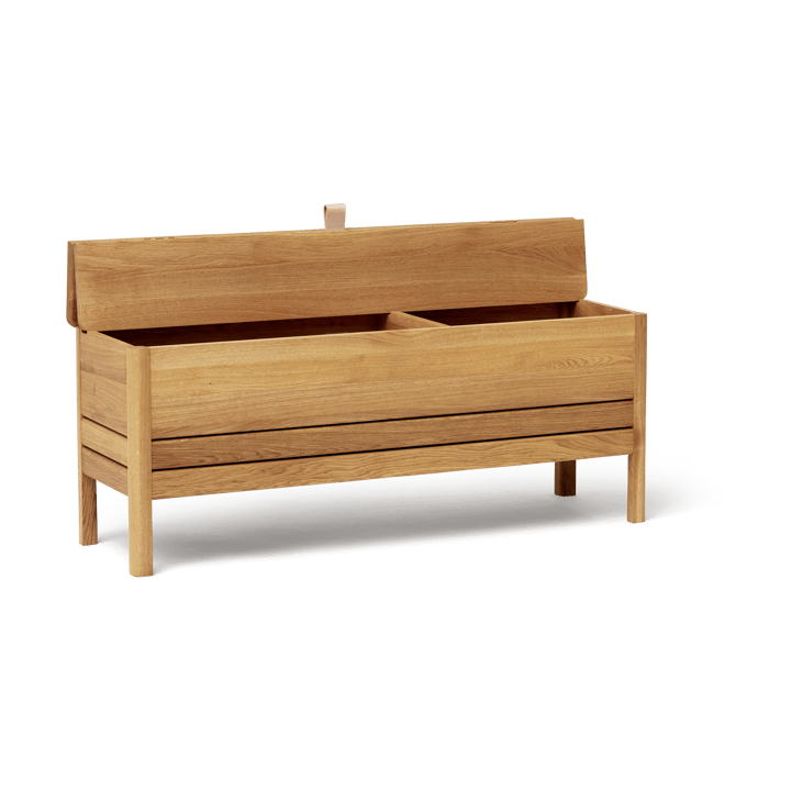 Banc de rangement A Line 111 cm, Chêne Form & Refine