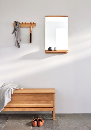 Banc de rangement A Line 111 cm - Chêne - Form & Refine