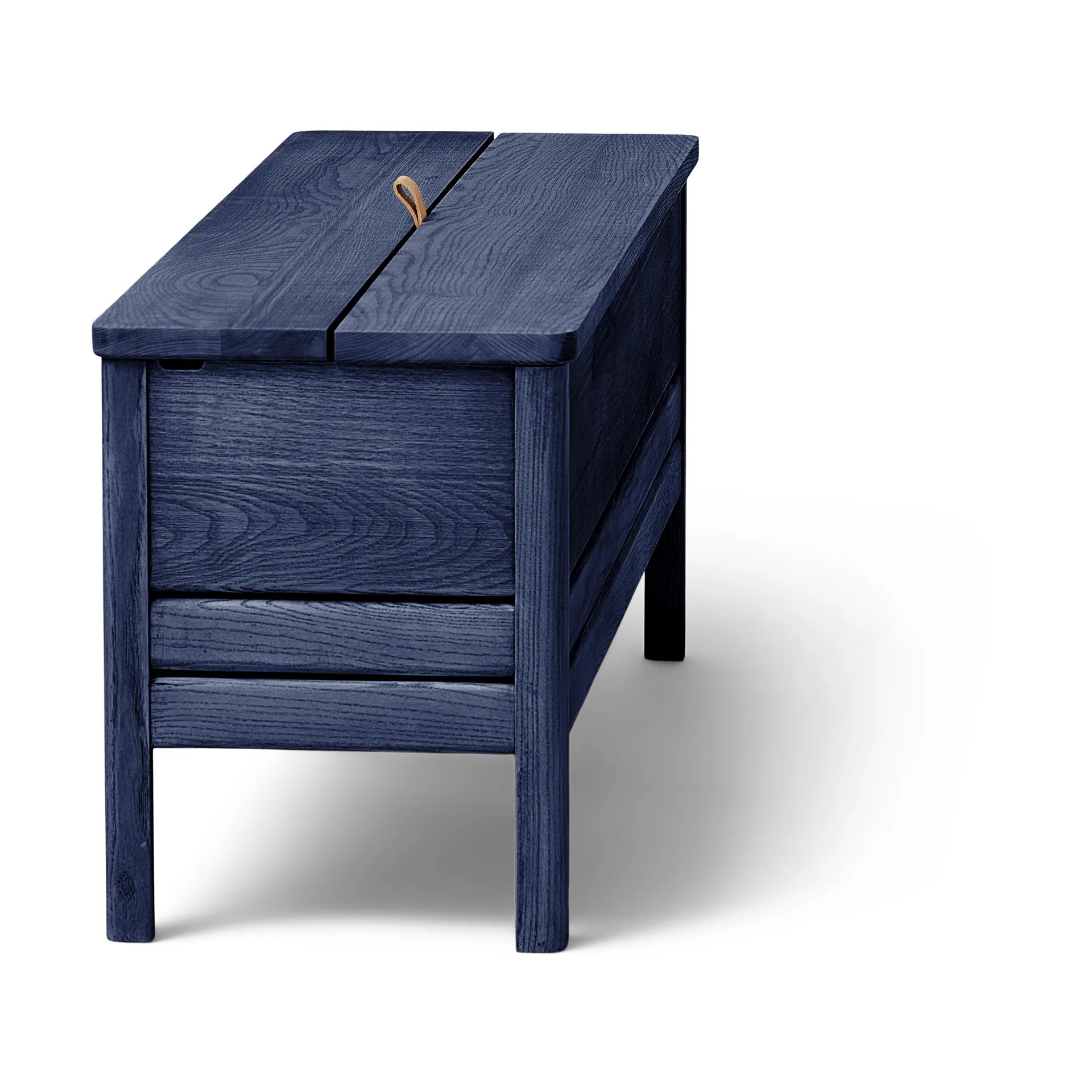 Banc de rangement A Line 111 cm, Indigo Blue Édition Spéciale Form & Refine
