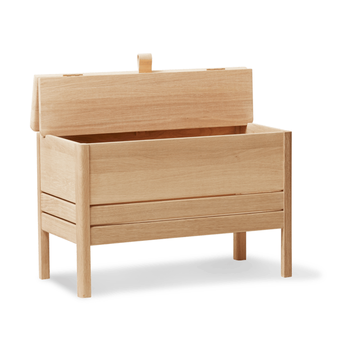 Banc de rangement A Line 68 cm, Chêne huilé Form & Refine