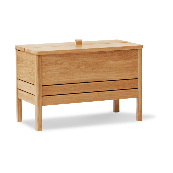 Banc de rangement A Line 68 cm, Chêne Form & Refine