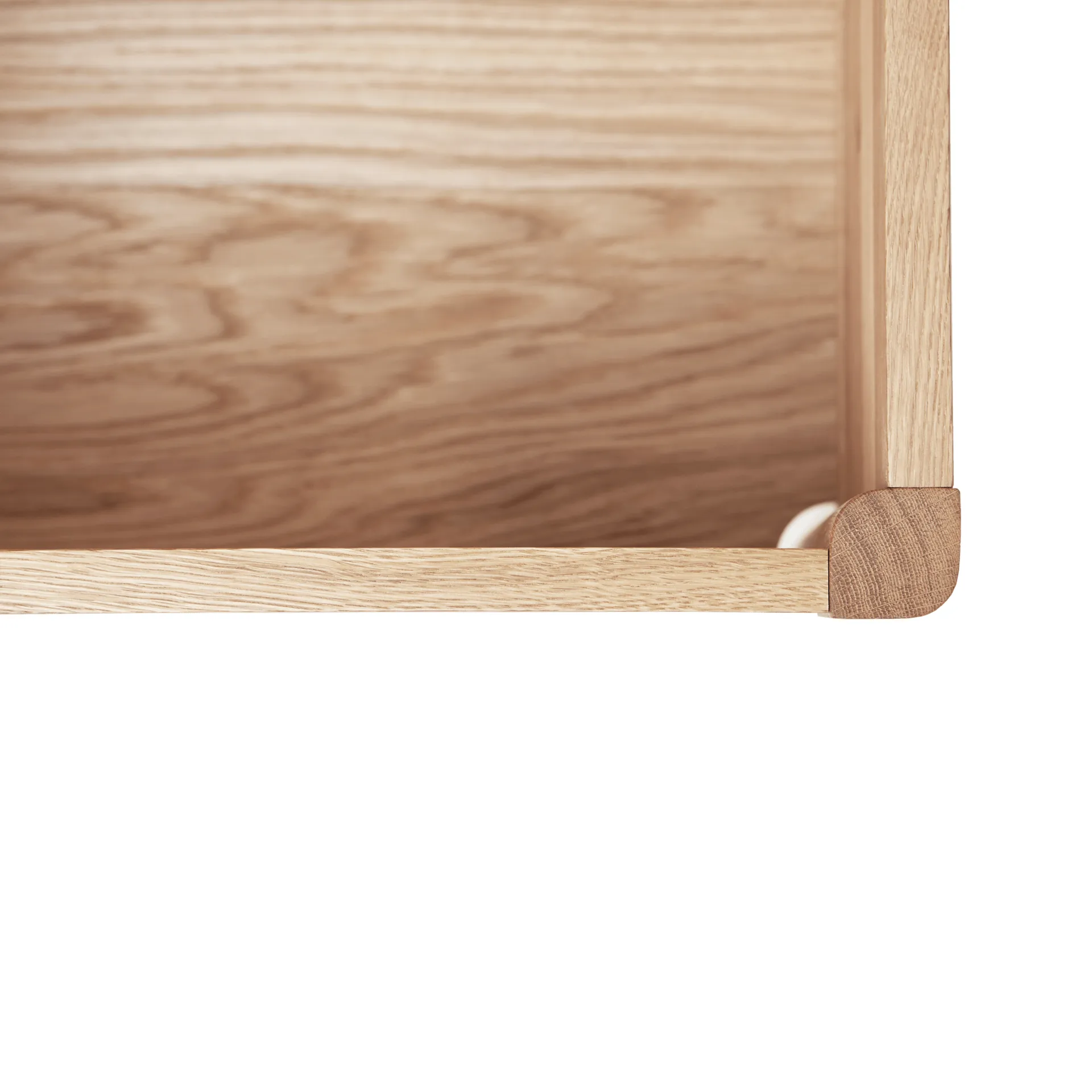 Banc de rangement A Line 90 cm, Chêne blanc Form & Refine