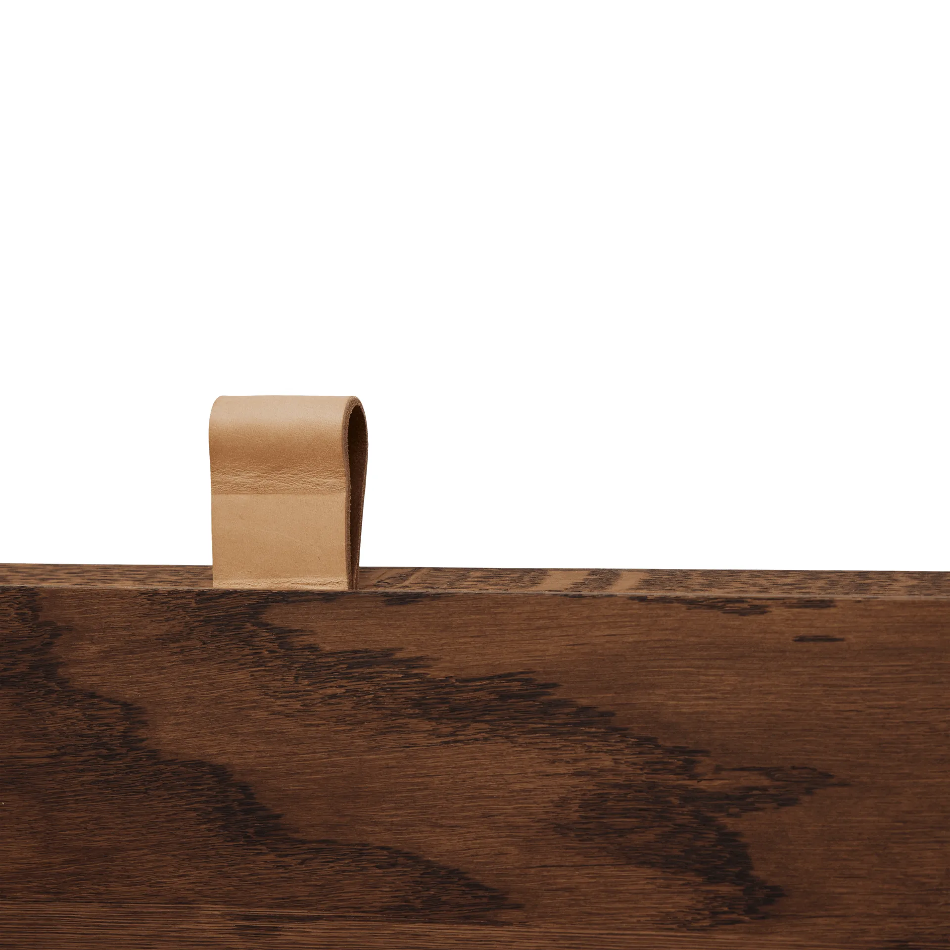 Banc de rangement A Line 90 cm, Chêne fumé Form & Refine