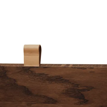 Banc de rangement A Line 90 cm - Chêne fumé - Form & Refine
